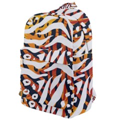 Abstract Geometric Seamless Pattern With Animal Print Classic Backpack