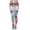 Graffiti Characters Seamless Pattern Tights View1