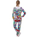 Graffiti Characters Seamless Pattern Women s Tracksuit View2