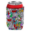 Graffiti Characters Seamless Pattern Can Holder View1