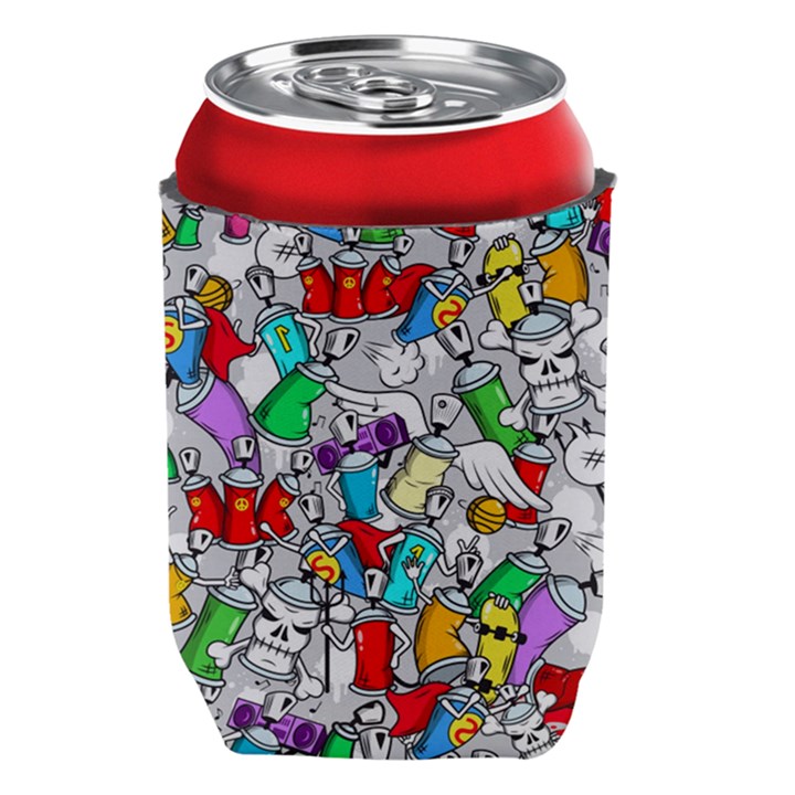 Graffiti Characters Seamless Pattern Can Holder