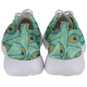 Lovely Peacock Feather Pattern With Flat Design Men s Lightweight Sports Shoes View4