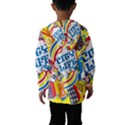 Colorful City Life Horizontal Seamless Pattern Urban City Kids  Hooded Windbreaker View2