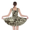 Four Hand Drawn City Patterns Skater Dress View2