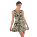 Four Hand Drawn City Patterns Cotton Racerback Dress View1