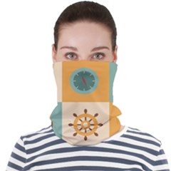 Nautical Elements Collection Face Seamless Bandana (adult) by Simbadda