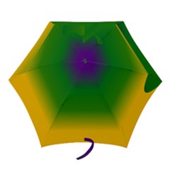 Mardi Gras Gradient Mini Folding Umbrella by Khoncepts