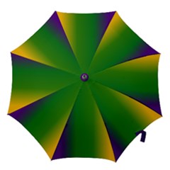 Mardi Gras Ombre Hook Handle Umbrella (medium) by Khoncepts