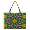 Mardi Gras Stars Zipper Medium Tote Bag View1