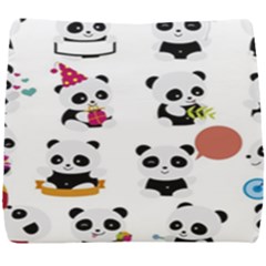 Playing Panda Cartoon Seat Cushion by Simbadda