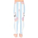 French-bulldog-dog-seamless-pattern Kids  Classic Winter Leggings View2