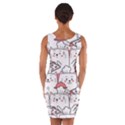 Cute-cat-chef-cooking-seamless-pattern-cartoon Wrap Front Bodycon Dress View2