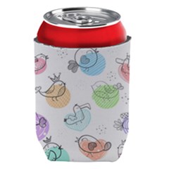 Cartoon-bird-cute-doodle-bird Can Holder by Simbadda