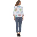 Cartoon-bird-cute-doodle-bird Cut Out Wide Sleeve Top View4