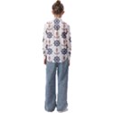 Nautical-seamless-pattern Kids  Long Sleeve Shirt View2