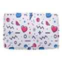 Hearts-seamless-pattern-memphis-style Burner Gym Duffel Bag View3