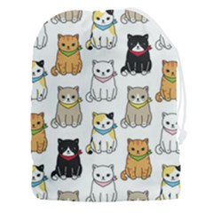 Cat-kitten-seamless-pattern Drawstring Pouch (3xl) by Simbadda