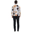 Cute-cat-kitten-cartoon-doodle-seamless-pattern Men s Bomber Jacket View4