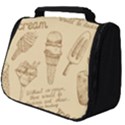 Ice-cream-vintage-pattern Full Print Travel Pouch (Big) View1