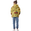 Childish-seamless-pattern-with-dino-driver Kids  Oversized Hoodie View2