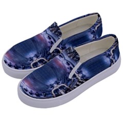 We Are The Future Kids  Canvas Slip Ons by dflcprintsclothing