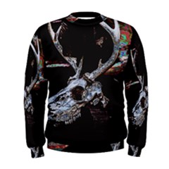 Deer Skull Men s Sweatshirt by MonfreyCavalier