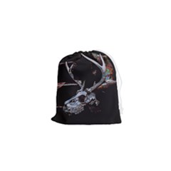 Deer Skull Drawstring Pouch (xs)