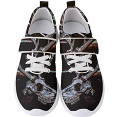 Deer Skull Men s Velcro Strap Shoes