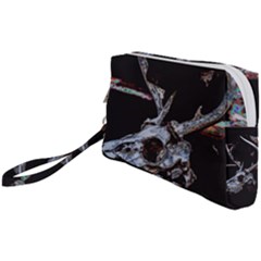 Deer Skull Wristlet Pouch Bag (small) by MonfreyCavalier