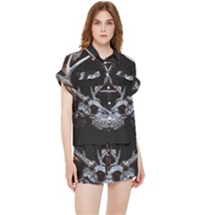 Deer Skull Chiffon Lounge Set by MonfreyCavalier