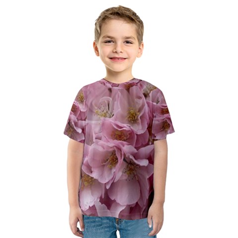 Cherry-blossoms Kids  Sport Mesh Tee by Excel