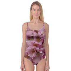 Cherry-blossoms Camisole Leotard  by Excel