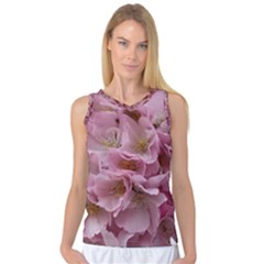 Cherry-blossoms Women s Basketball Tank Top