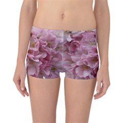 Cherry-blossoms Reversible Boyleg Bikini Bottoms