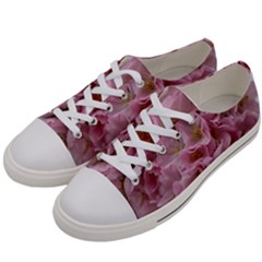 Cherry-blossoms Women s Low Top Canvas Sneakers