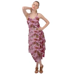 Cherry-blossoms Layered Bottom Dress