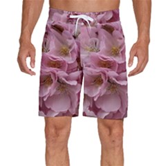 Cherry-blossoms Men s Beach Shorts