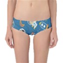 Seamless-pattern-funny-astronaut-outer-space-transportation Classic Bikini Bottoms View1