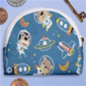 Seamless-pattern-funny-astronaut-outer-space-transportation Horseshoe Style Canvas Pouch View2