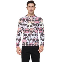 Cute-dog-seamless-pattern-background Men s Long Sleeve Rash Guard by Simbadda