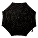 Abstract-math Pattern Hook Handle Umbrellas (Large) View1