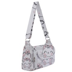 Cat-with-bow-pattern Multipack Bag by Simbadda