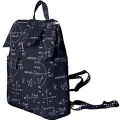 Mathematical-seamless-pattern-with-geometric-shapes-formulas Buckle Everyday Backpack by Simbadda