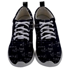 Mathematical-seamless-pattern-with-geometric-shapes-formulas Mens Athletic Shoes by Simbadda