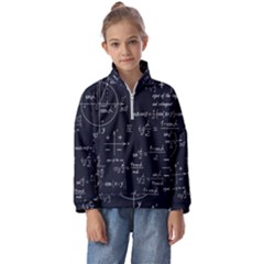 Mathematical-seamless-pattern-with-geometric-shapes-formulas Kids  Half Zip Hoodie