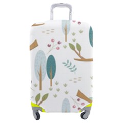 Pattern-sloth-woodland Luggage Cover (medium) by Simbadda