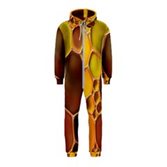 Abstract Oil Painting Hooded Jumpsuit (kids)