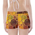 Abstract Oil Painting Boyleg Bikini Wrap Bottoms View2