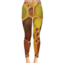 Abstract Oil Painting Inside Out Leggings by Excel