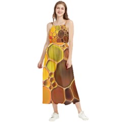 Abstract Oil Painting Boho Sleeveless Summer Dress by Excel